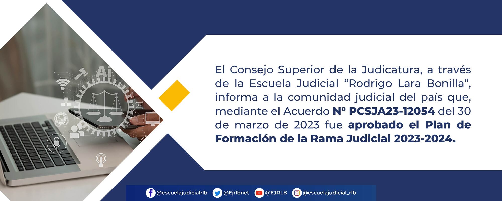 Plan de Formación de la Rama Judicial 2023-2024
