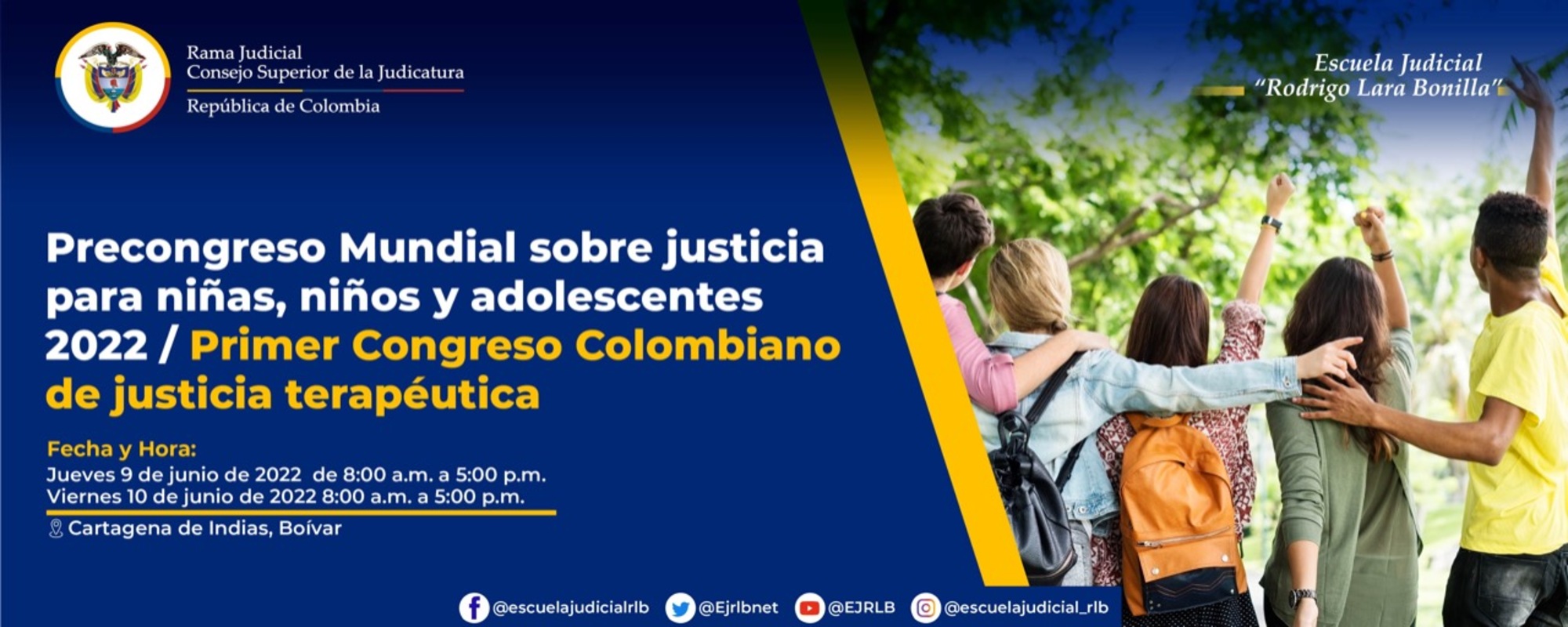 PRIMER CONGRESO COLOMBIANO DE JUSTICIA TERAPÉUTICA