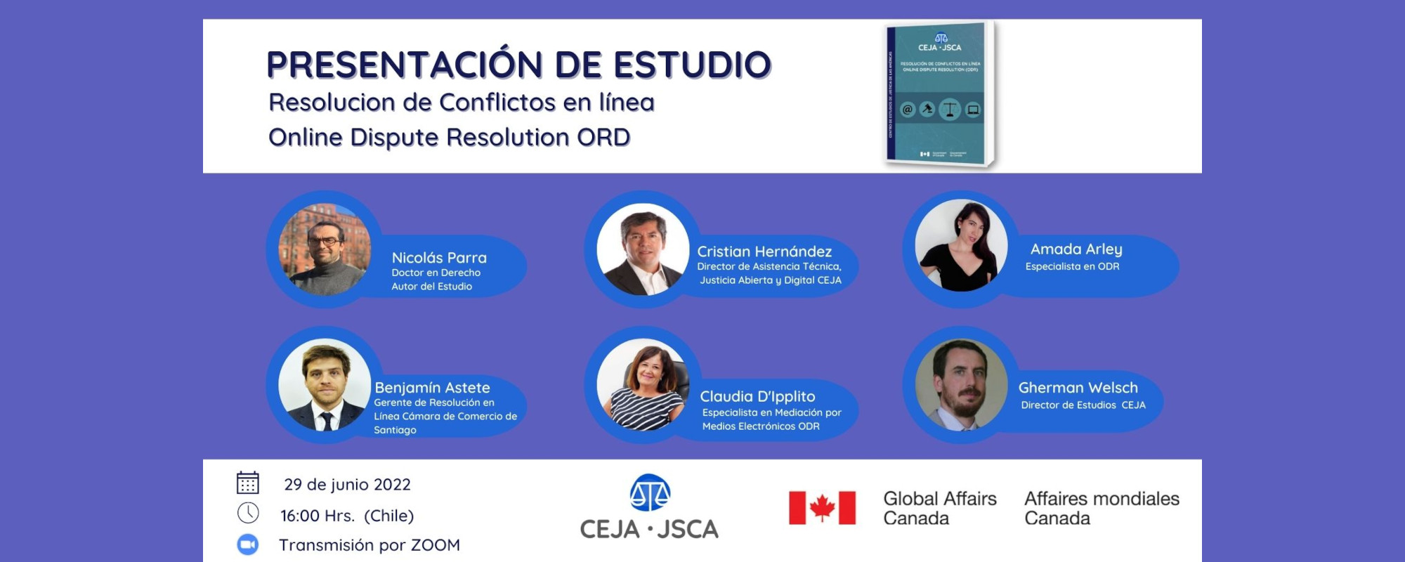 PANEL SOBRE JUSTICIA DIGITAL Y ONLINE DISPUTE RESOLUTION (ODR),