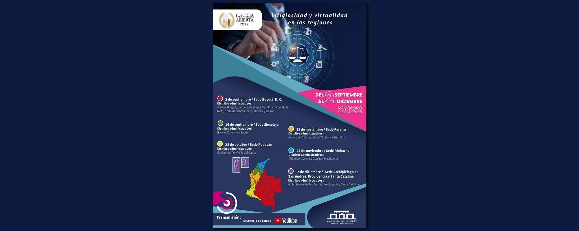 LITIGIOSIDAD Y VIRTUALIDAD EN LAS REGIONES