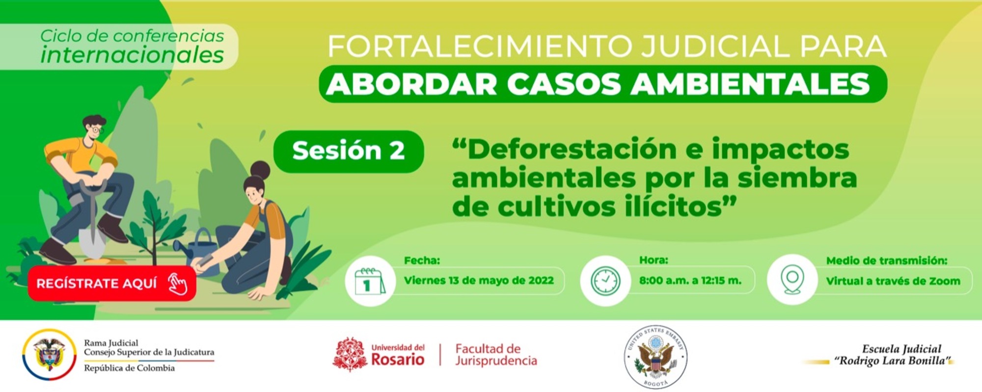 FORTALECIMIENTO JUDICIAL PARA ABORDAR CASOS AMBIENTALES
