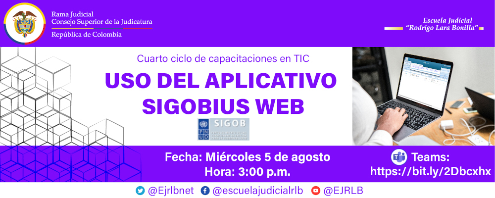 CUARTO  CICLO DE CAPACITACIONES EN TIC    1a VIDEOCONFERENCIA “SIGOBIUS WEB”