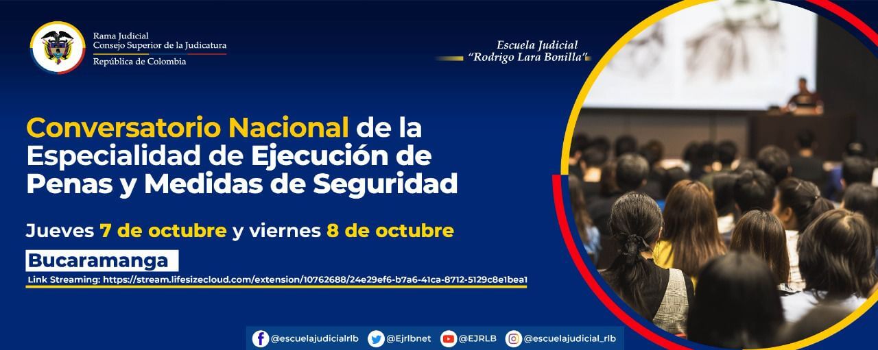 CONVERSATORIO NACIONAL DE EJECUCIÓN DE PENAS Y MEDIDAS DE SEGURIDAD