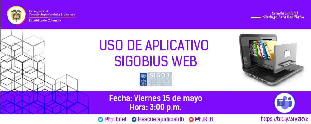 CICLO DE CAPACITACIONES EN TIC    TALLER  8  "USO DE APLICATIVO SIGOBIUS WEB"