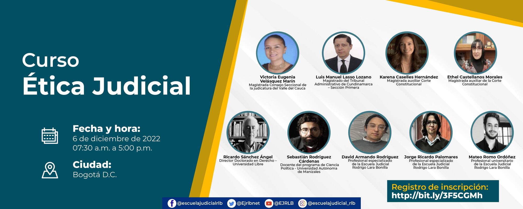 CURSO DE FORMACIÓN EN ÉTICA JUDICIAL