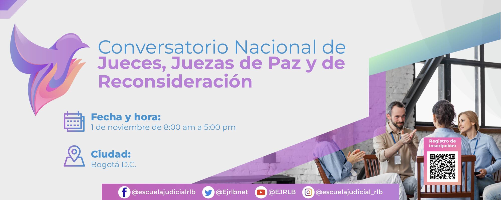 CONVERSATORIO NACIONAL DE JUECES, JUEZAS DE PAZ Y DE RECONSIDERACION 