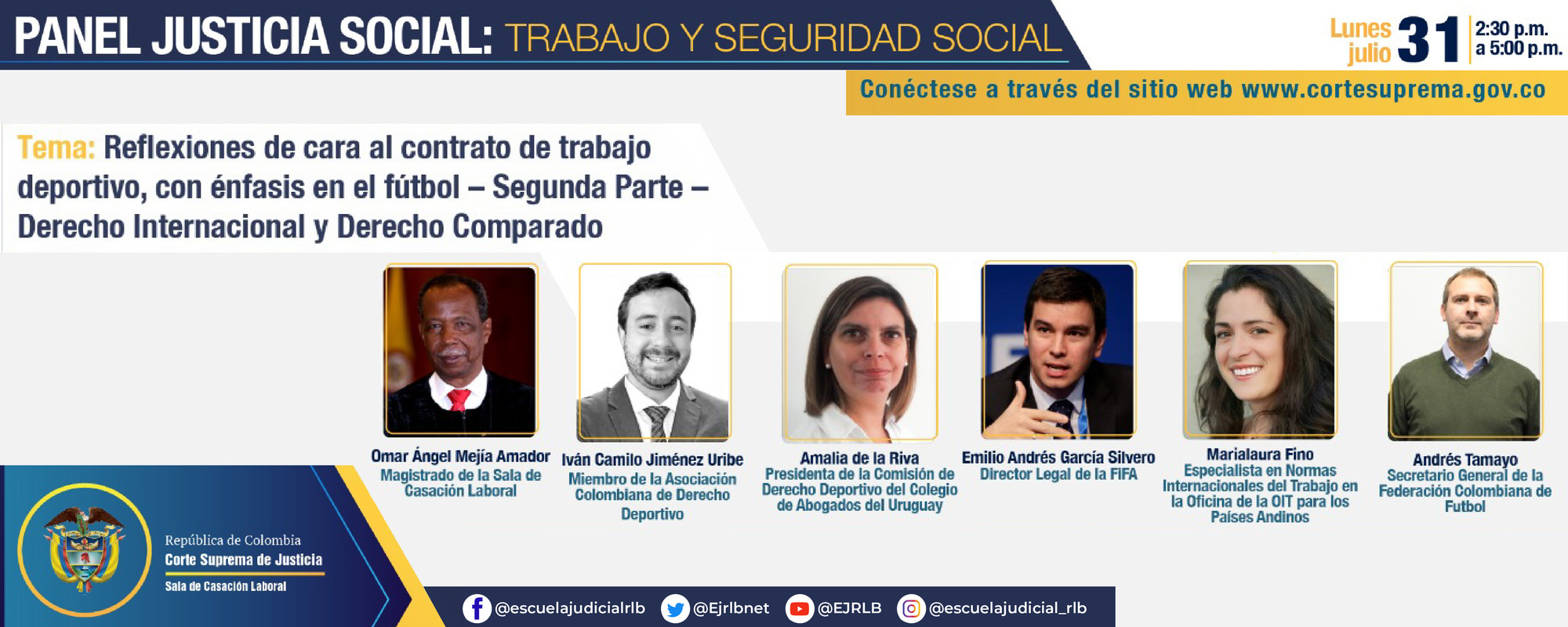 PANEL JUSTICIA SOCIAL: TRABAJO Y SEGURIDAD SOCIAL 