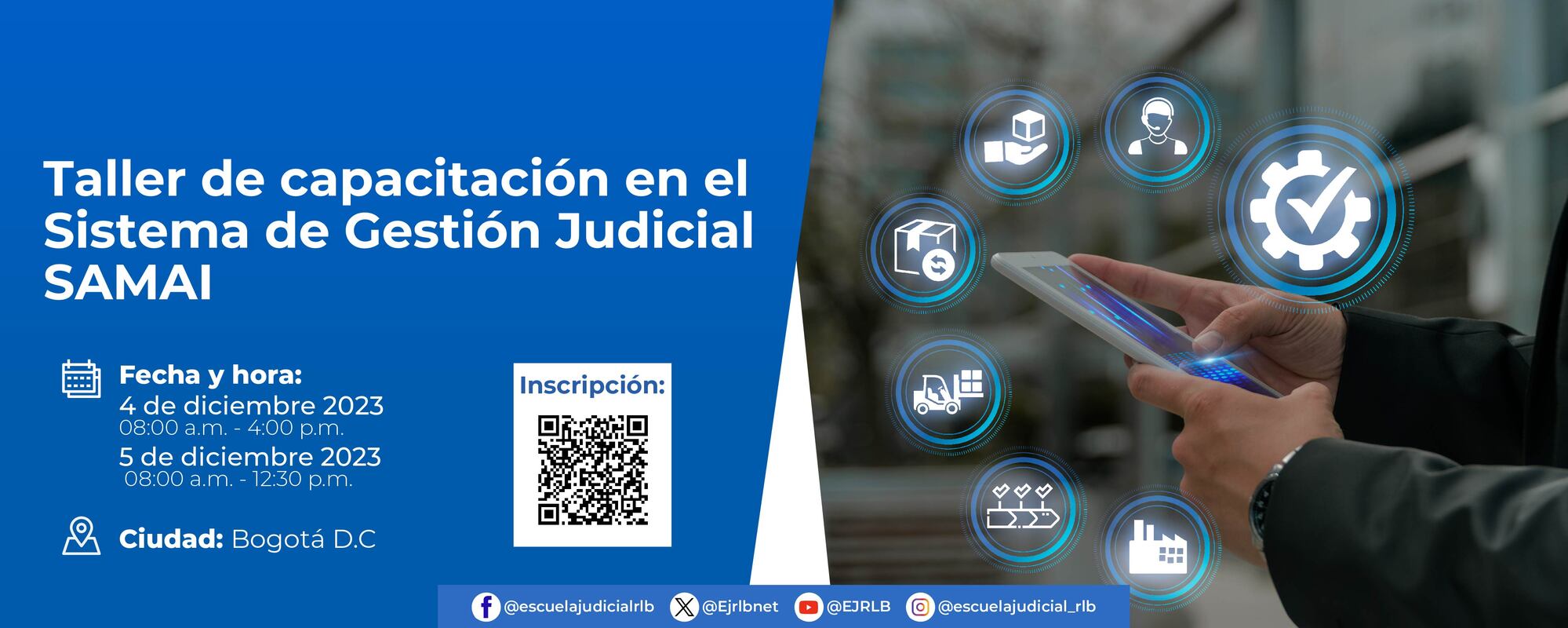 TALLER DE CAPACITACIÓN - Sistema de Gestión Judicial SAMAI 