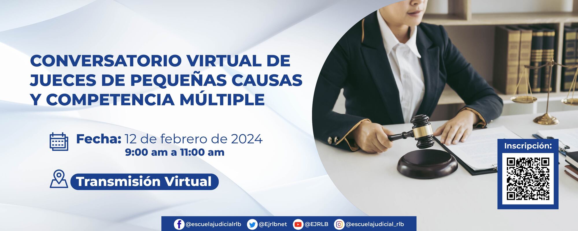 CONVERSATORIO VIRTUAL DE JUECES DE PEQUEÑAS CAUSAS Y COMPTENCIA MÚLTIPLE 